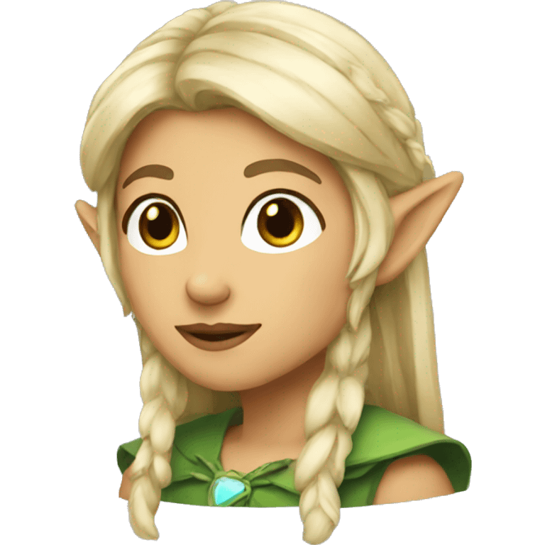 Une femme elfe emoji