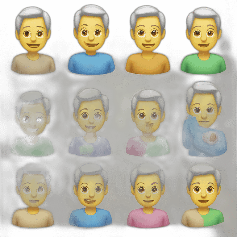 estimulación cognitiva de adultos mayores emoji