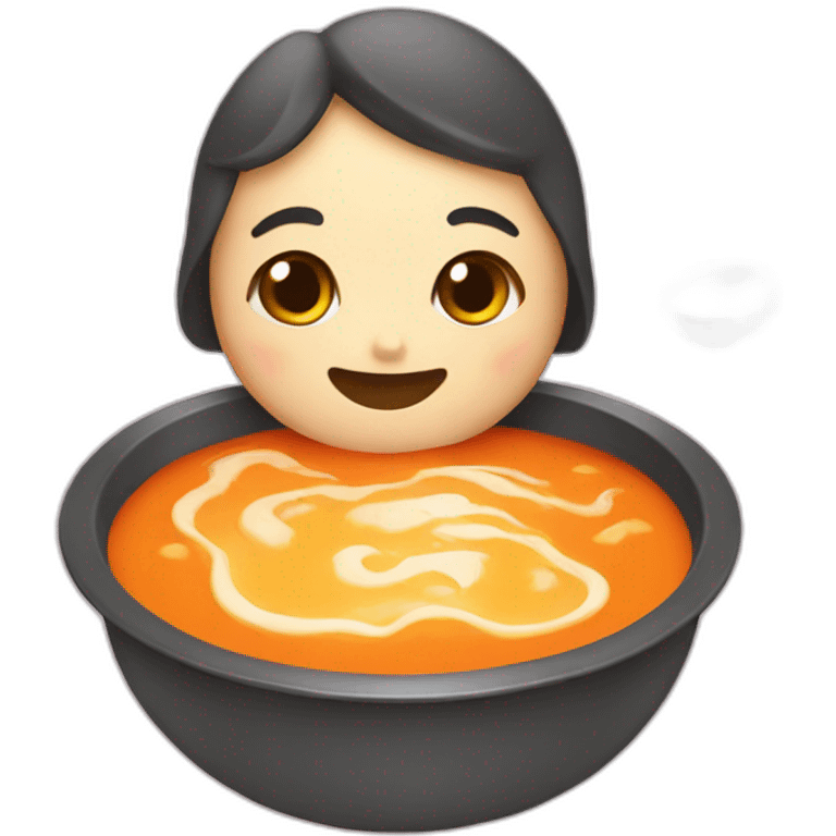 cute soup emoji