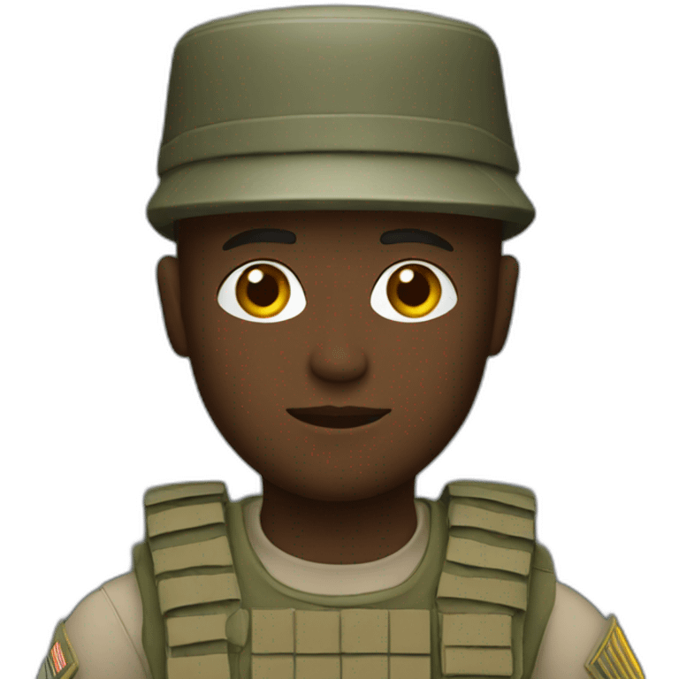 soldier emoji