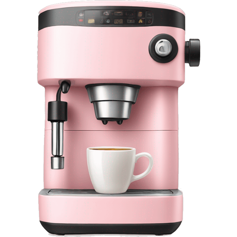 Light Pink coffee machine  emoji