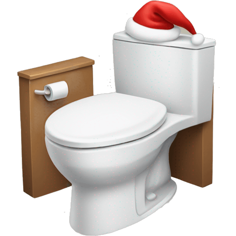 Santa skibidi toilet emoji