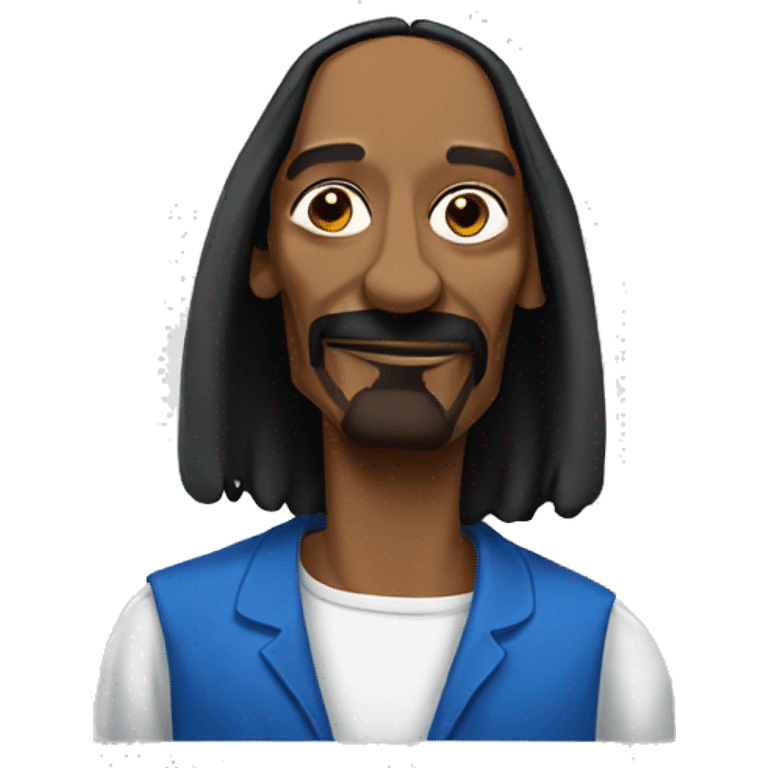 Snoop Dogg with a roll join emoji