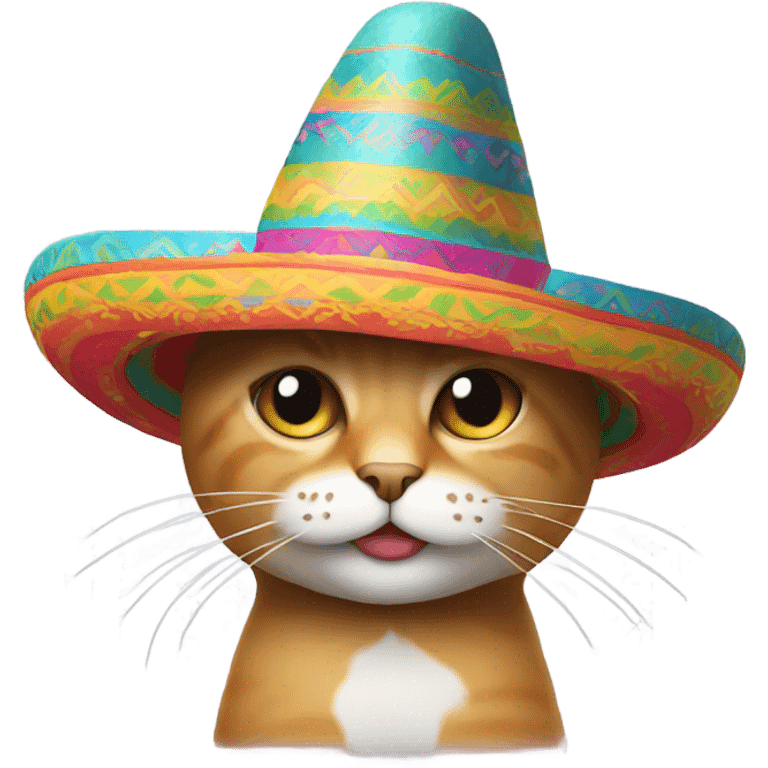 cat with a sombrero emoji