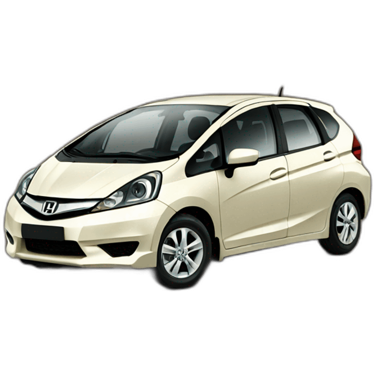 brown 2012 honda jazz emoji