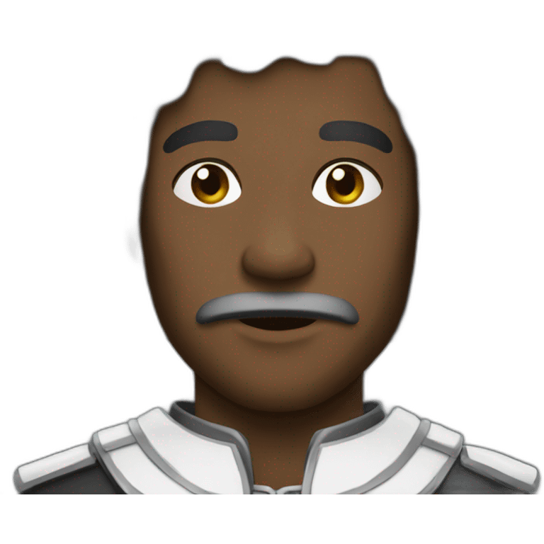 Black chevalier emoji