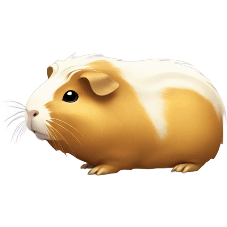 Gold Guinea pig emoji