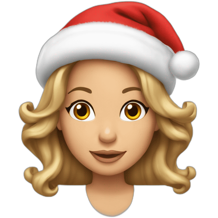 mariah carey christmas emoji