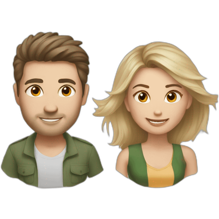 Me and My wife in vietnam emoji