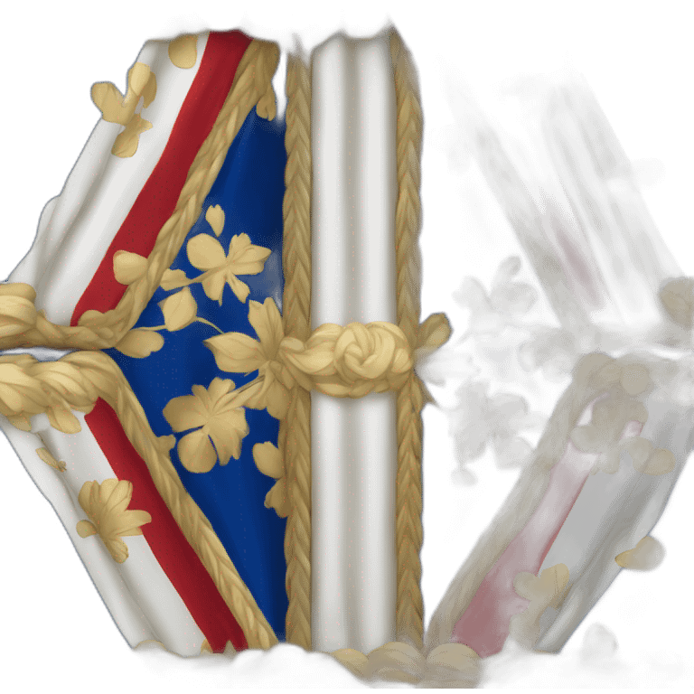 Drapeau du royaume de France emoji