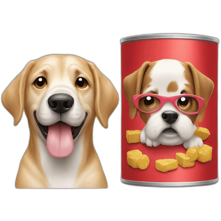 Can and dog emoji