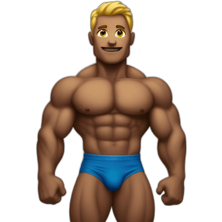 body builder emoji