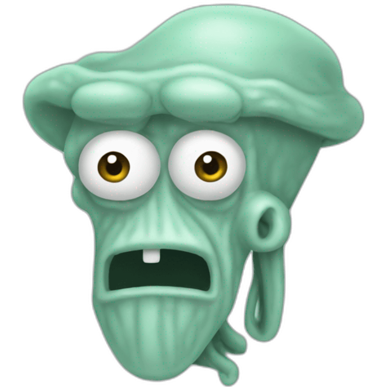 Squidward emoji