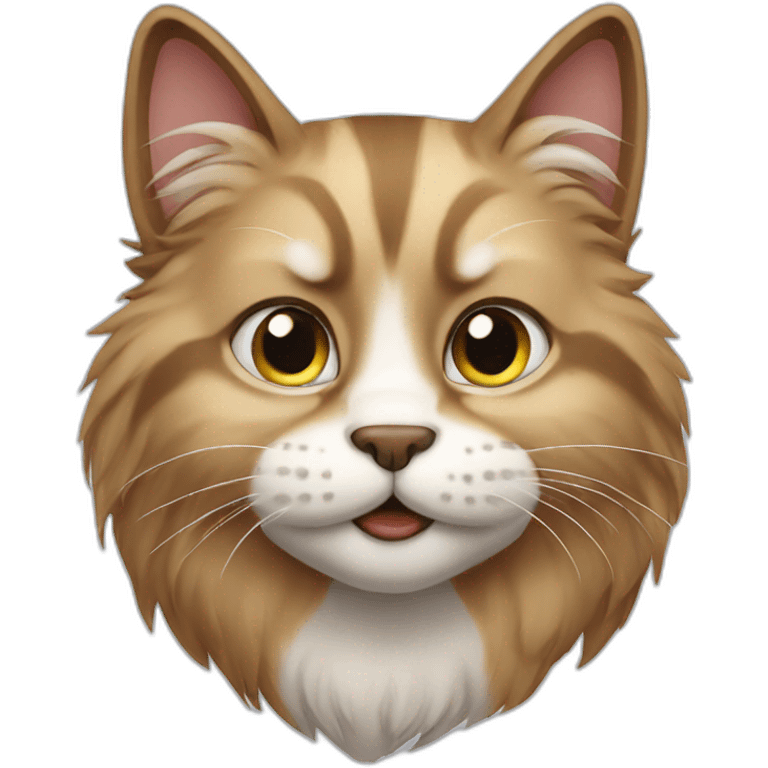 furry cat angled emoji