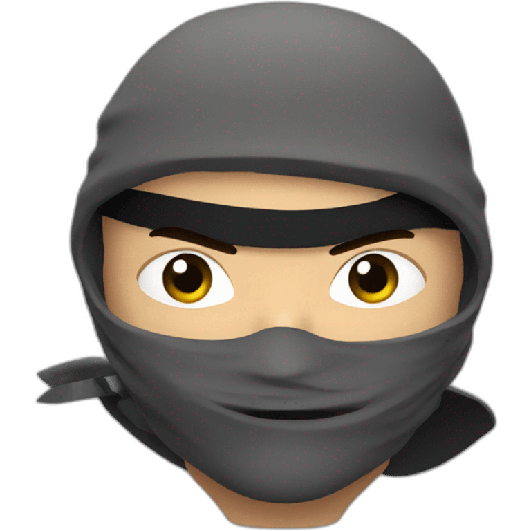 Muscle ninja emoji