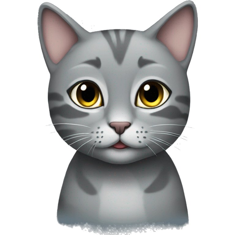 grey kitty emoji