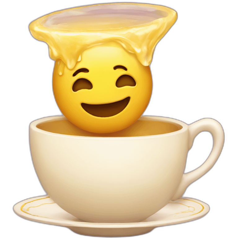 dancing teacup emoji