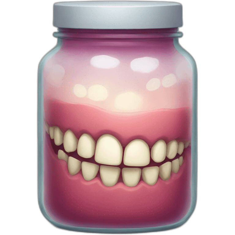 jar full of teeth emoji