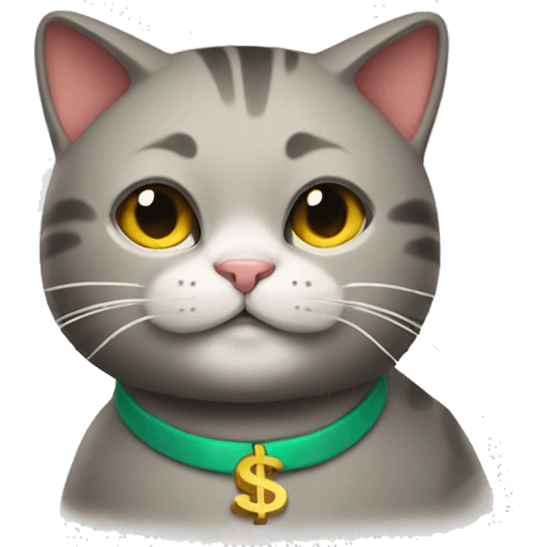 Money cat emoji