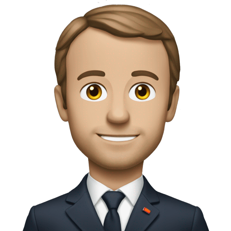 Macron dehors  emoji