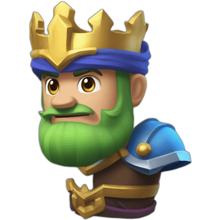 Clash royale roi bleu emoji