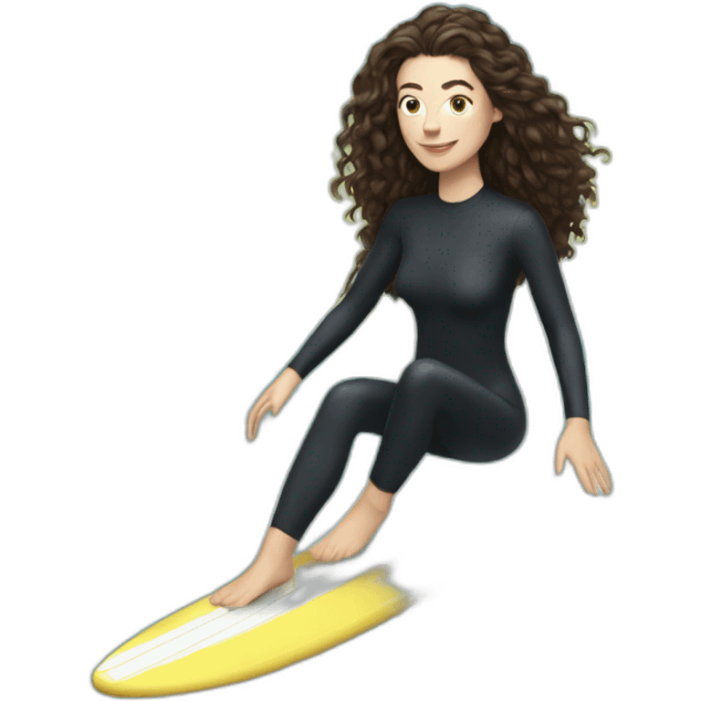 lorde surfing emoji