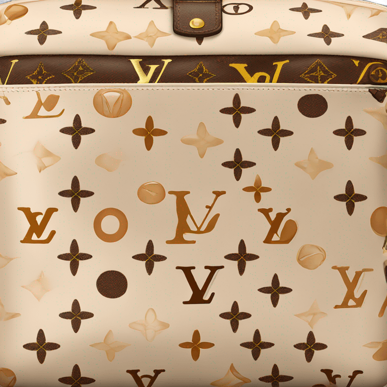 Louis Vuitton cosmetic bag  emoji