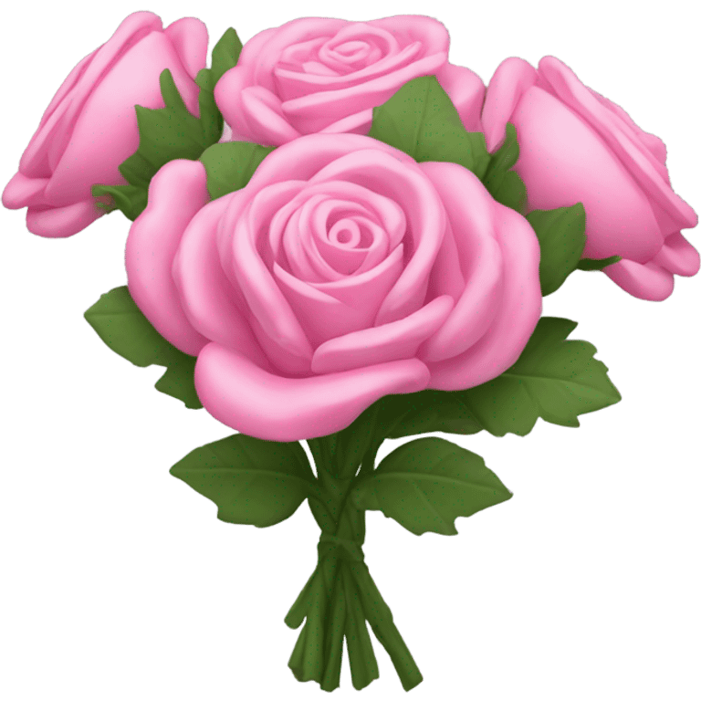 Bouquet of Damascus roses emoji