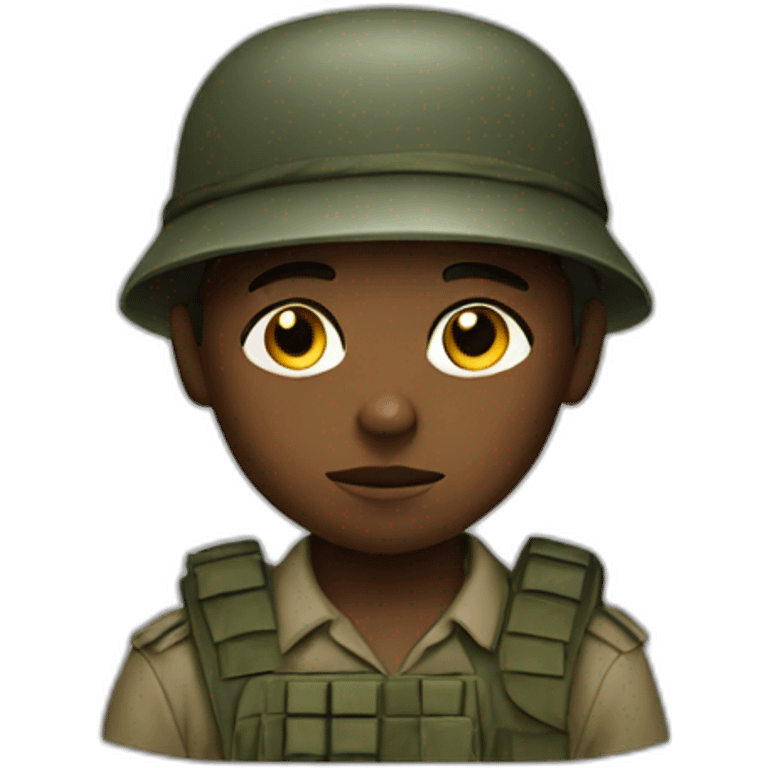 child soldier emoji