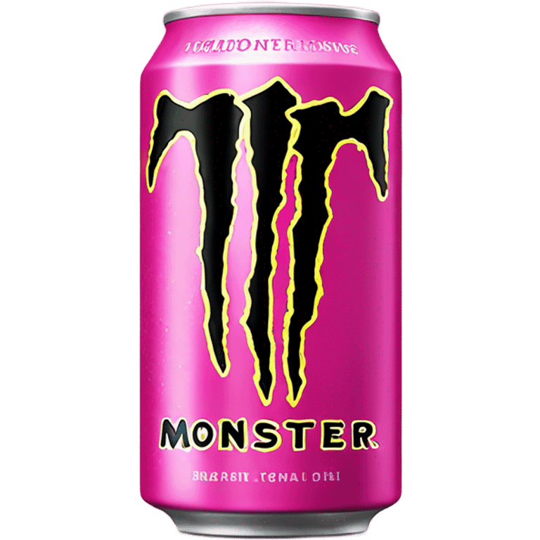 Pink monster drink emoji