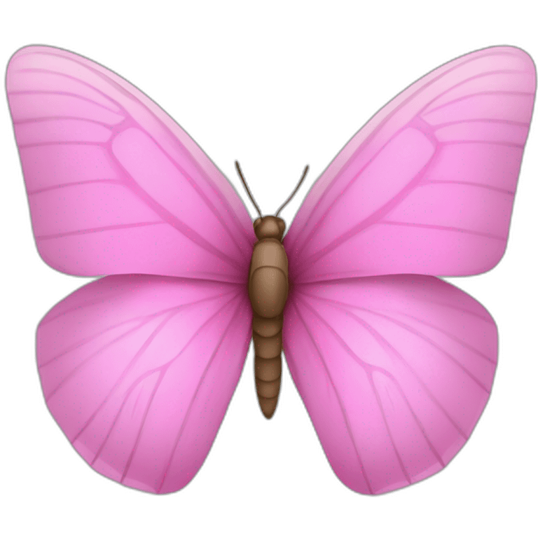 borboleta-rosa emoji