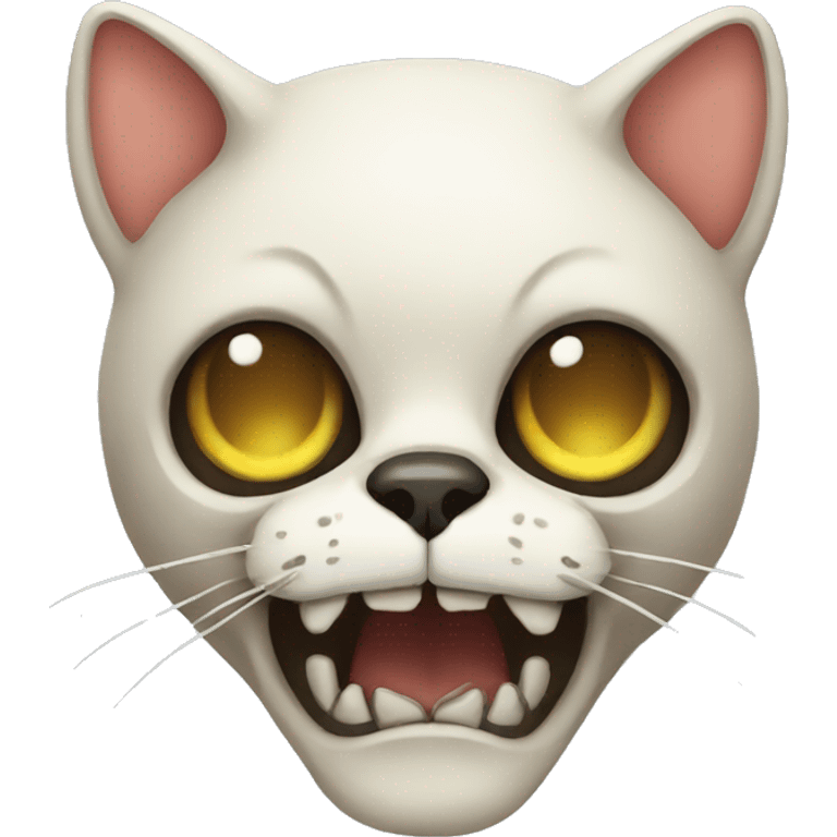 skull cat emoji