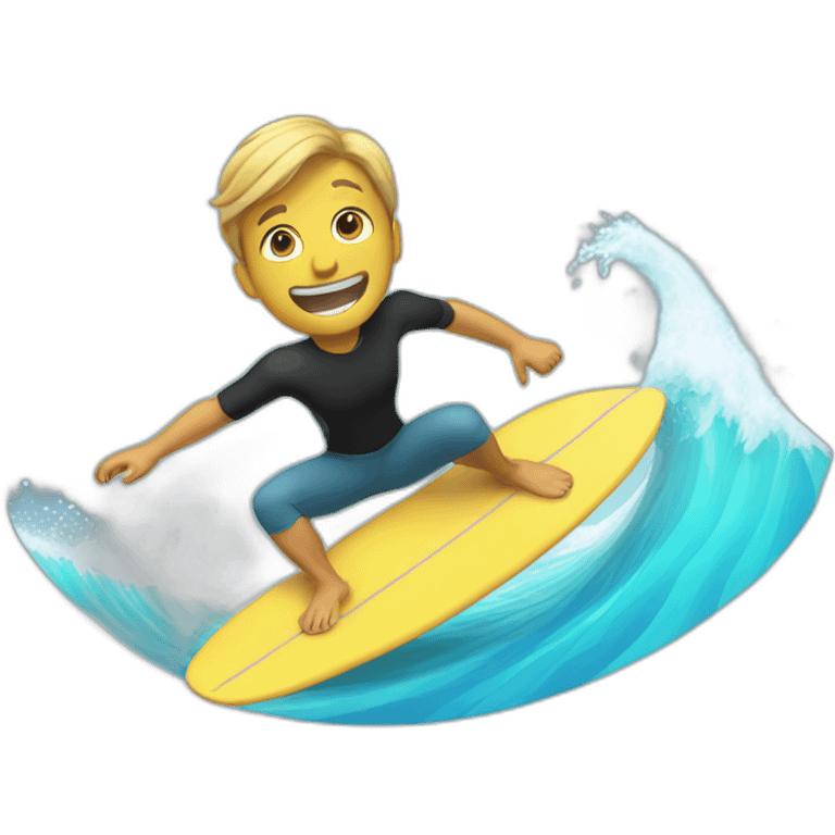 wave-surfing emoji