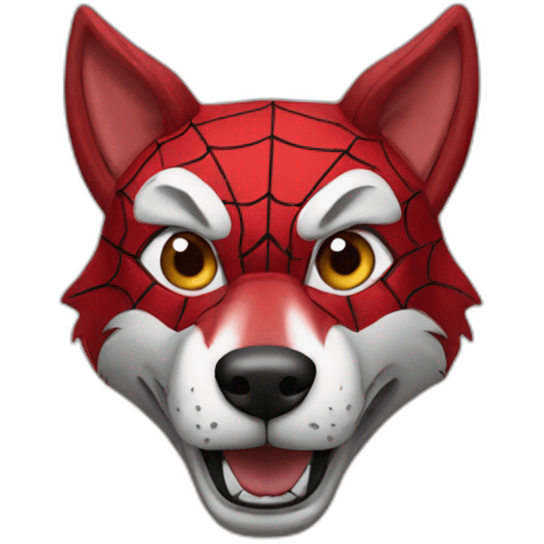 red wolves spiderman emoji