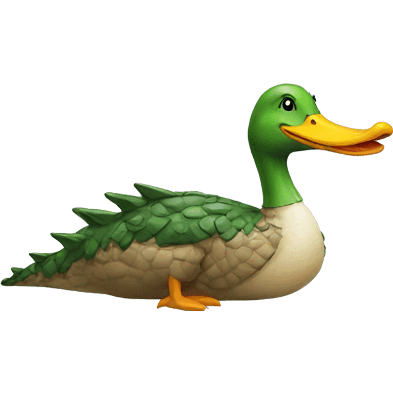 duck crocodile emoji