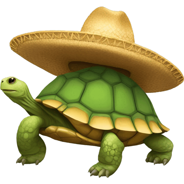 tortoise sombrero emoji