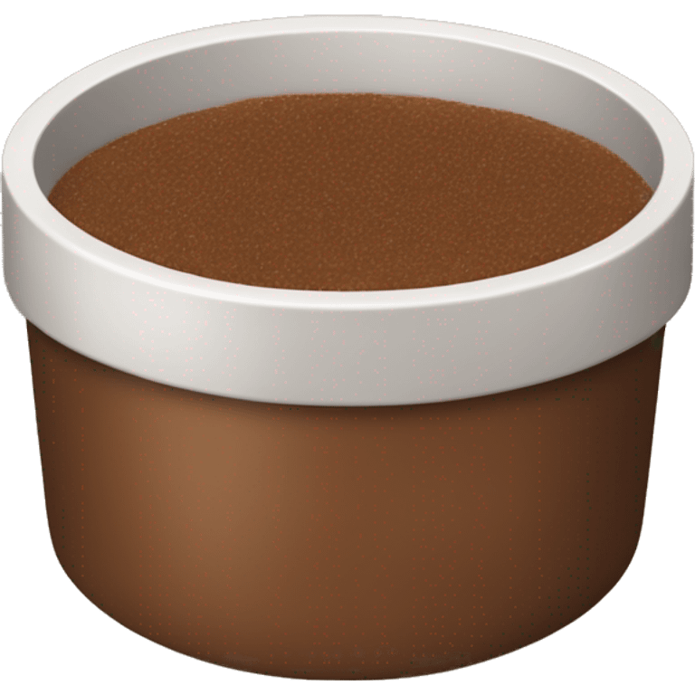 brown body scrub pot emoji