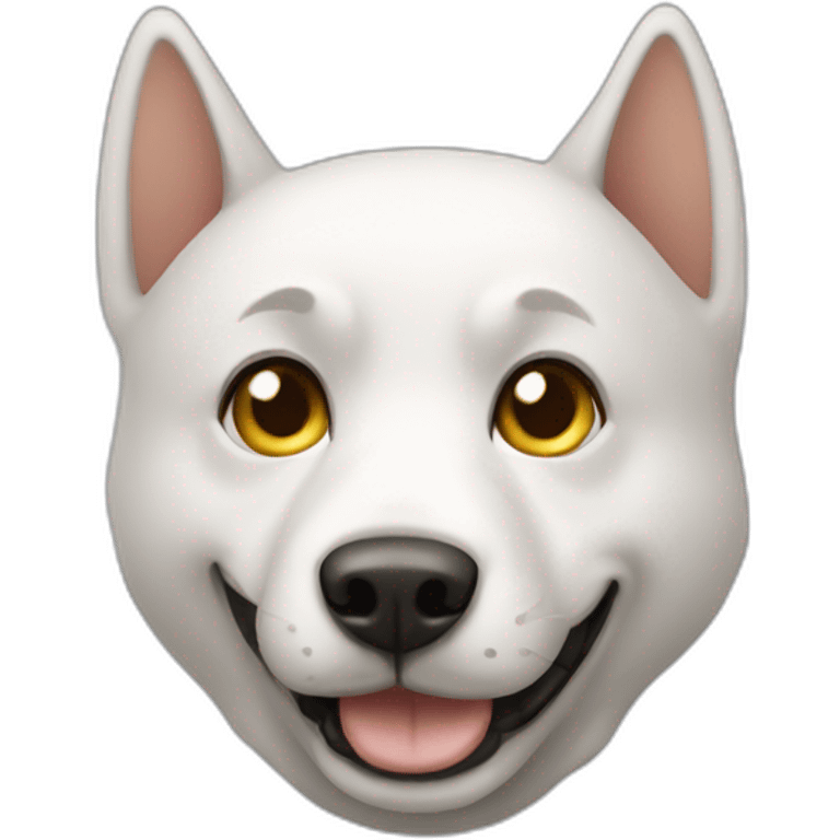 Un chat chevauchant un chien  emoji