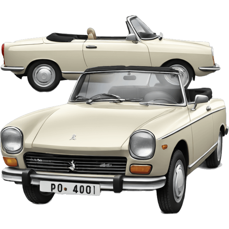 peugeot 404 cabriolet emoji