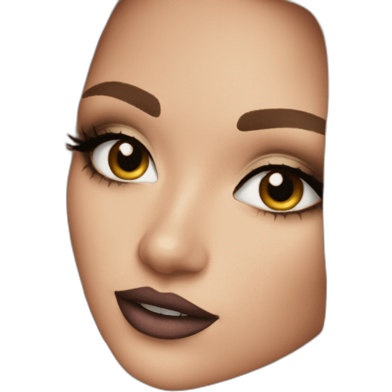 morgane makeup emoji