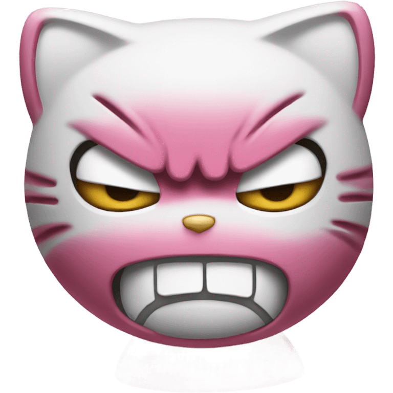 hello kitty angry emoji