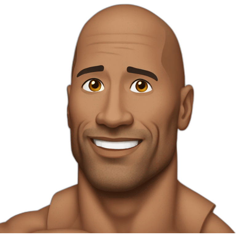 Dwayne Johnson  emoji