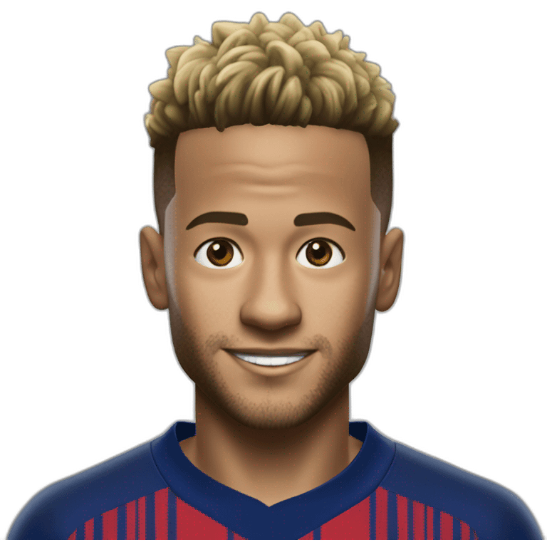 Neymar junior entrai de faire des jongles emoji