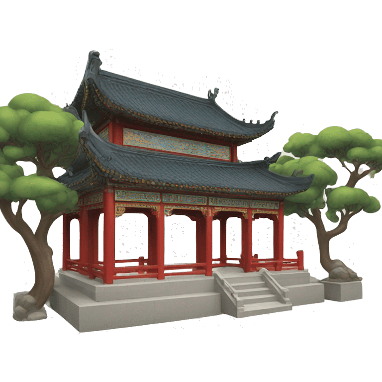 traditional Chinese architecture emoji