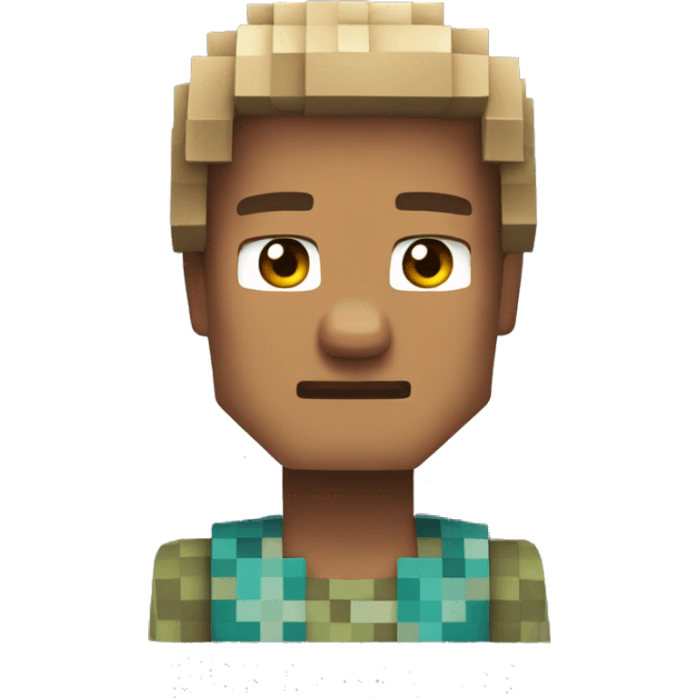 Steve from Minecraft  emoji