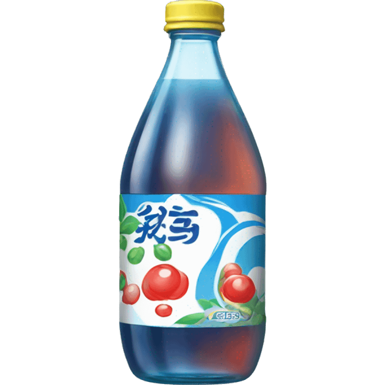 Bottle of ramune emoji