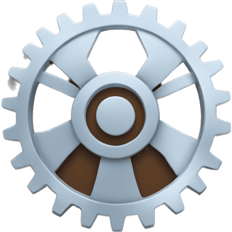 cogwheel emoji