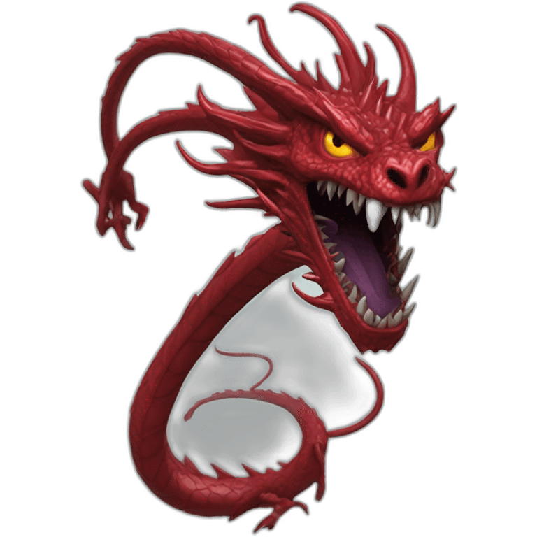 Carnage symbiote dragon emoji