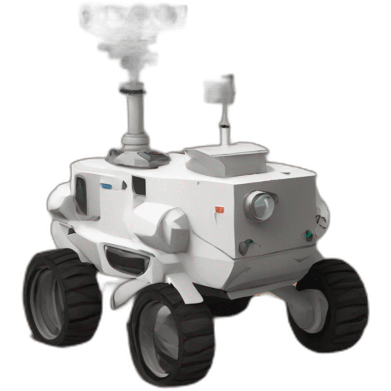 Moon Rover minimal emoji