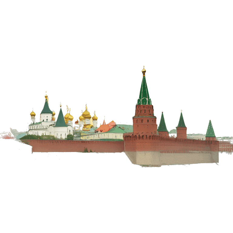 Kremlin in Nizhny Novgorod emoji